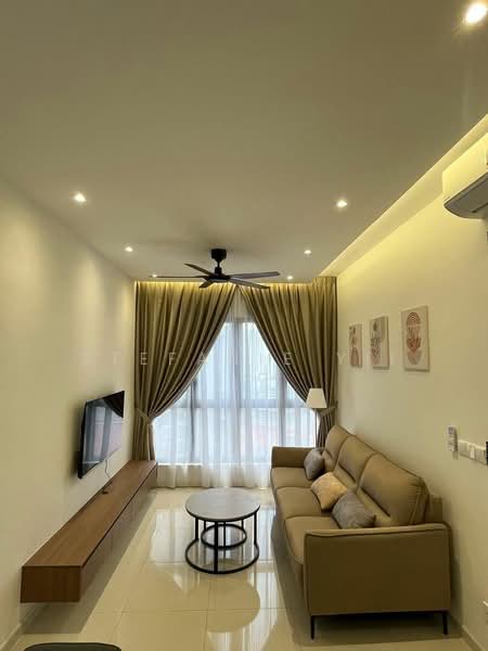 Servis Apartment untuk Disewa di The Sentral Suites - Stefanie Yii - Living Room - PropertyGuru.com.my
