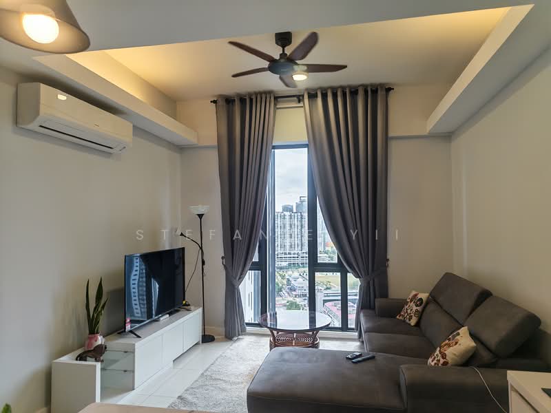 Servis Apartment untuk Disewa di The Sentral Suites - Stefanie Yii - Living Room - PropertyGuru.com.my