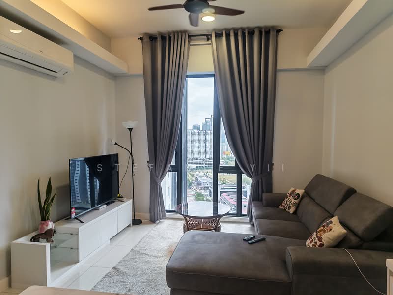Servis Apartment untuk Disewa di The Sentral Suites - Stefanie Yii - Living Room - PropertyGuru.com.my