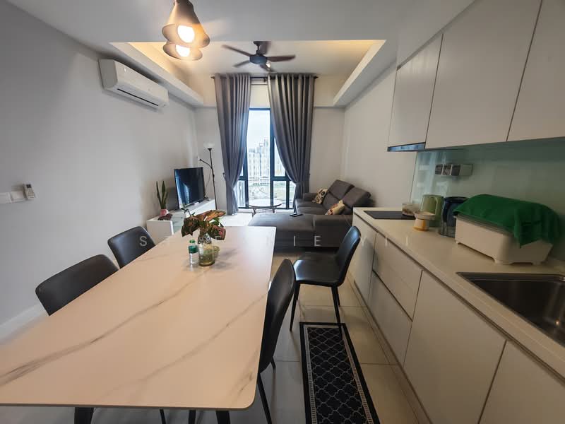 Servis Apartment untuk Disewa di The Sentral Suites - Stefanie Yii - Living Room - PropertyGuru.com.my