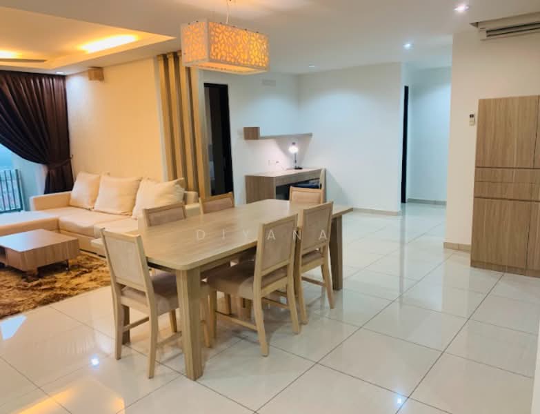 Apartment for Rent at Molek Pine 4 - Diyana - Living Room - PropertyGuru.com.my