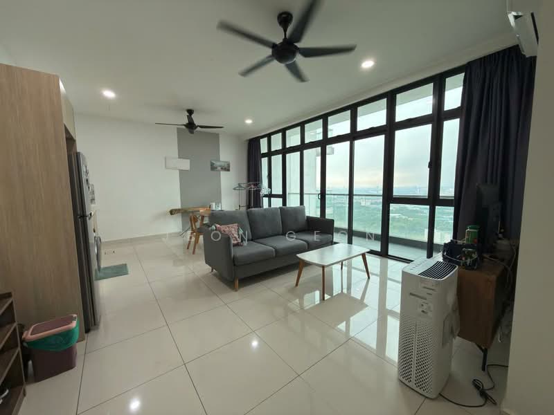 Service Residence for Sale at Green Haven - Jeon Geon - Living Room - PropertyGuru.com.my