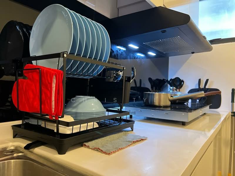 Service Residence for Sale at Grand Ion Delemen - Chris Tye - Kitchen - PropertyGuru.com.my