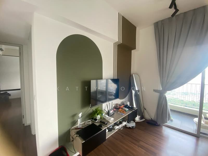 Service Residence for Sale at UNA Serviced Apartment - Katty Soon - Living Room - PropertyGuru.com.my
