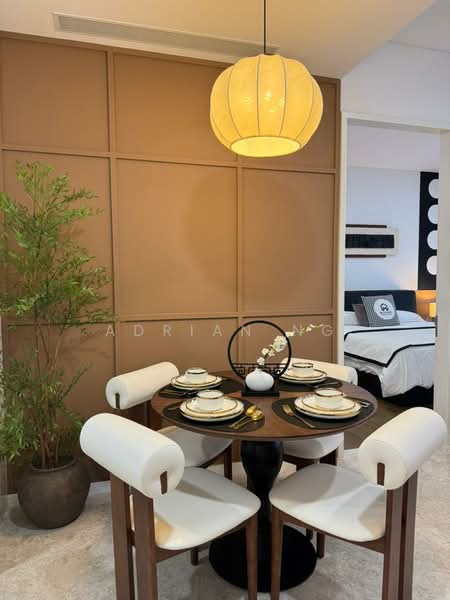 SO Sofitel Kuala Lumpur Residences untuk Untuk Disewa - RM 9,500 /bulan, Mac 2026 - Dining Room - PropertyGuru.com.my