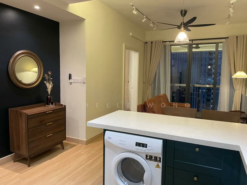 Service Residence for Rent at You Vista @ You City - Michelle Wong - Living Room - PropertyGuru.com.my