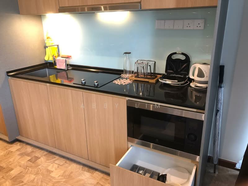 Service Residence for Rent at Expressionz Professional Suites - Abby Lim - Kitchen - PropertyGuru.com.my