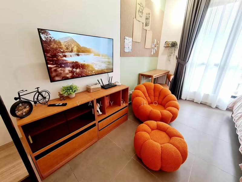 Service Residence for Rent at Mossaz @ Empire City - Valyn Ho - Living Room - PropertyGuru.com.my