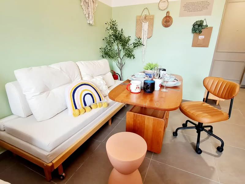 Service Residence for Rent at Mossaz @ Empire City - Valyn Ho - Living Room - PropertyGuru.com.my