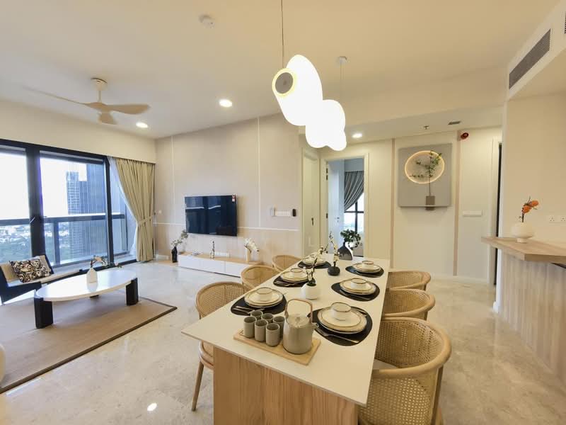Service Residence for Rent at TRX Residences - Joey Lim - Living Room - PropertyGuru.com.my