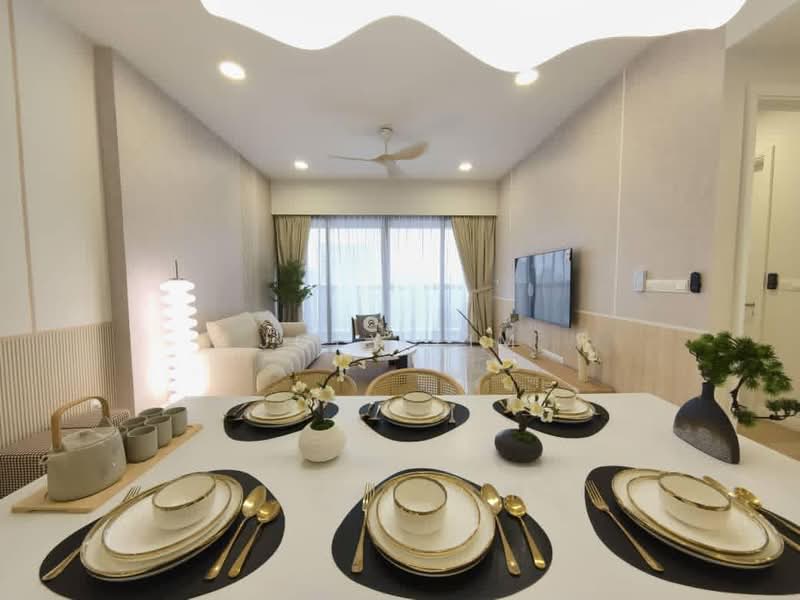 Service Residence for Rent at TRX Residences - Joey Lim - Living Room - PropertyGuru.com.my