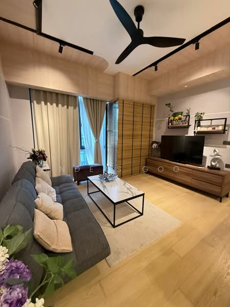 Service Residence for Rent at Star Residences One - Anders Goo - Living Room - PropertyGuru.com.my
