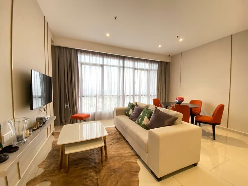Service Residence for Rent at Hill10 Residence @ i-City - Howard Soh - Living Room - PropertyGuru.com.my