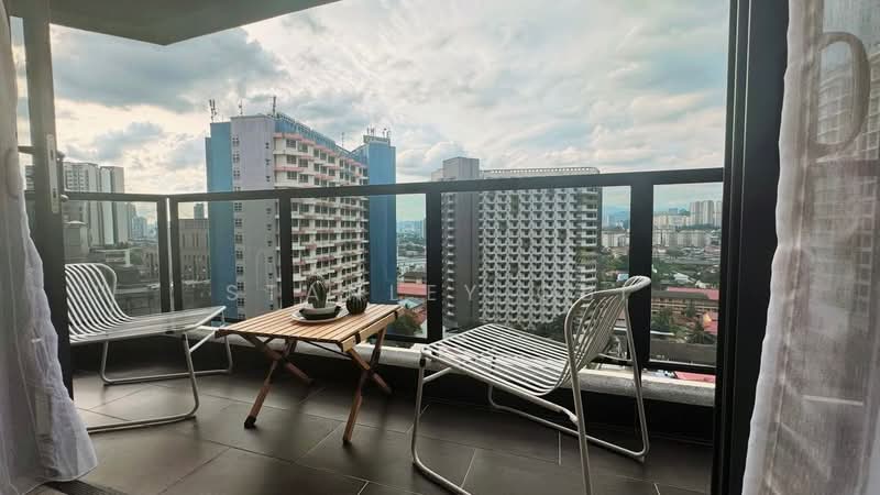 Service Residence for Rent at The Atrium - Stanley Obi - Balcony - PropertyGuru.com.my