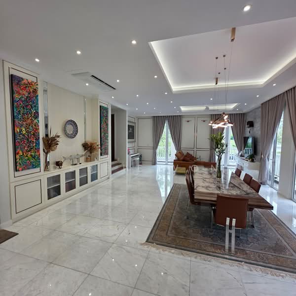 Semi-Detached House for Rent in Mont Kiara (Kuala Lumpur) - Debbie Wong - Living Room - PropertyGuru.com.my