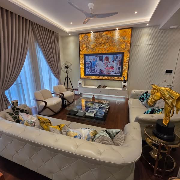 Semi-Detached House for Rent in Mont Kiara (Kuala Lumpur) - Debbie Wong - Living Room - PropertyGuru.com.my