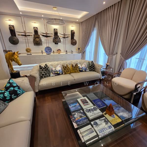 Semi-Detached House for Rent in Mont Kiara (Kuala Lumpur) - Debbie Wong - Living Room - PropertyGuru.com.my