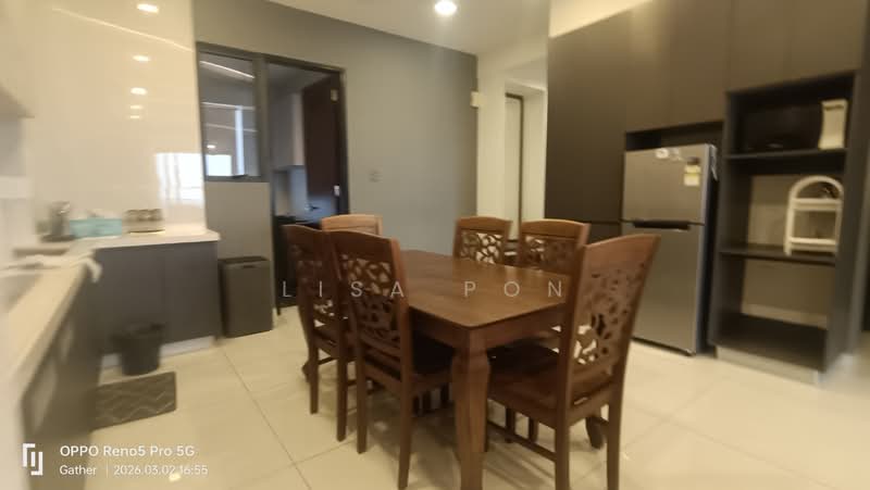 Lovell @ Country Garden Danga Bay untuk Untuk Disewa - RM 3,800 /bulan, Mac 2026 - Dining Room - PropertyGuru.com.my