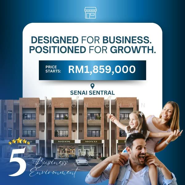 Shop for Sale in Senai (Johor) - Mason Chan - Exterior - PropertyGuru.com.my