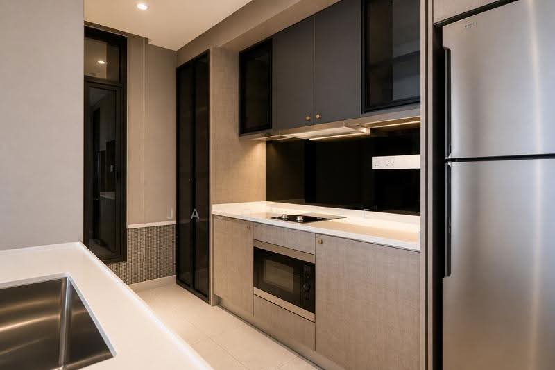 Kediaman Servis untuk Disewa di Millerz Square Serviced Residence - Jason Lee - Kitchen - PropertyGuru.com.my