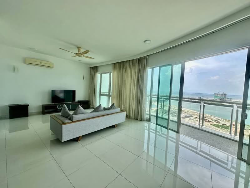 Kondominium untuk Disewa di Gurney Paragon - Giselle Wong - Living Room - PropertyGuru.com.my