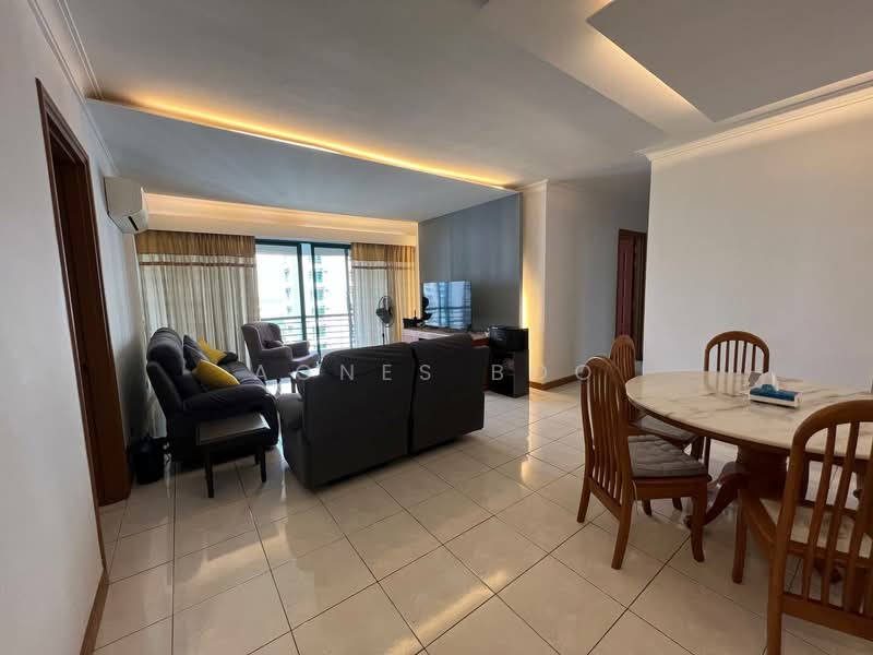 Condominium for Sale at The Straits View Condominium - Agnes Boo - Living Room - PropertyGuru.com.my