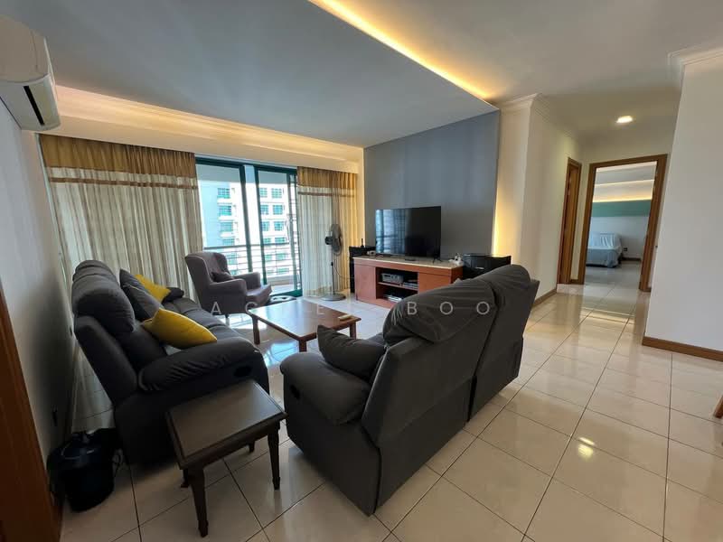 Condominium for Sale at The Straits View Condominium - Agnes Boo - Living Room - PropertyGuru.com.my