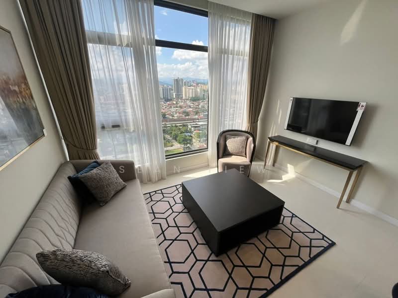Service Residence for Rent at Service Suites @ Pavilion Embassy - Sean Tiew - Living Room - PropertyGuru.com.my