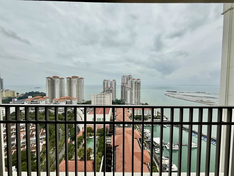 Straits Residences untuk Untuk Dijual - RM 1,100,000, Mac 2026 - Balcony - PropertyGuru.com.my
