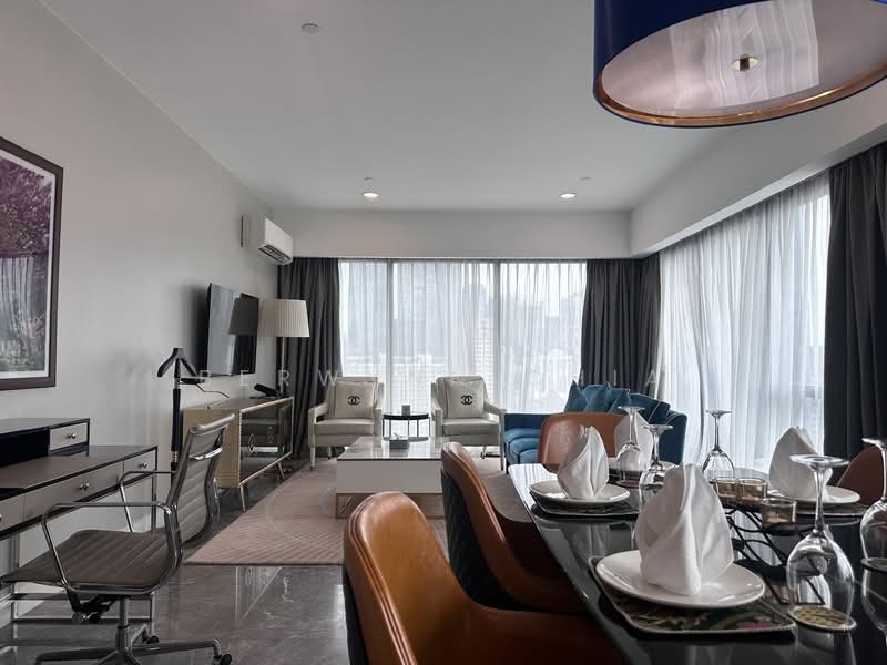 Service Residence for Sale at Victory Suites (The Face 2), KLCC - Berwynn Chia - Living Room - PropertyGuru.com.my