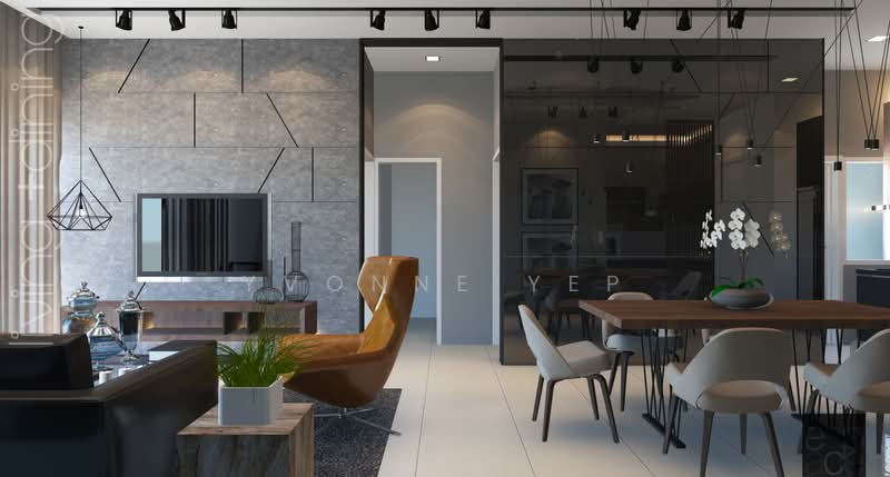 Condominium for Sale at Veridian Residence - Yvonne Yep - Living Room - PropertyGuru.com.my