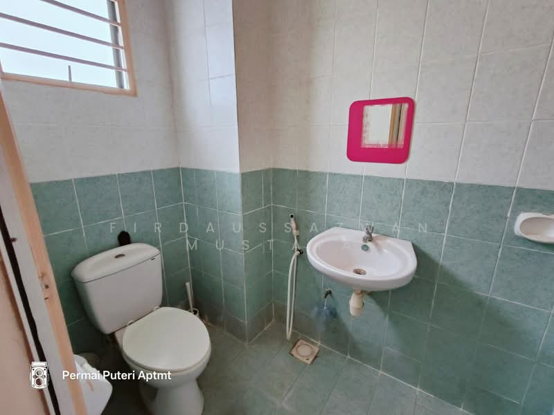 Pangsapuri Permai Puteri untuk Untuk Dijual - RM 290,000, Mac 2026 - Bathroom - PropertyGuru.com.my