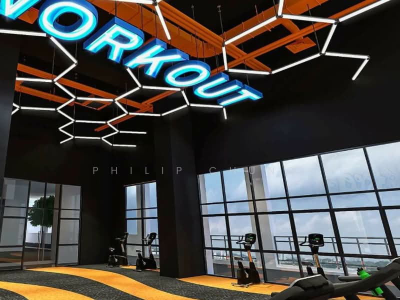 Service Residence for Rent at KR7 Residences - Philip Chung - Gym - PropertyGuru.com.my
