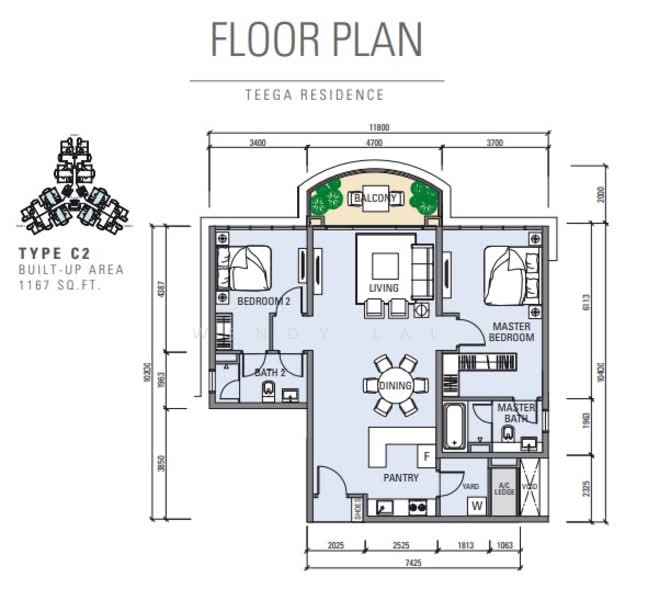 Untuk Dijual Teega Residences