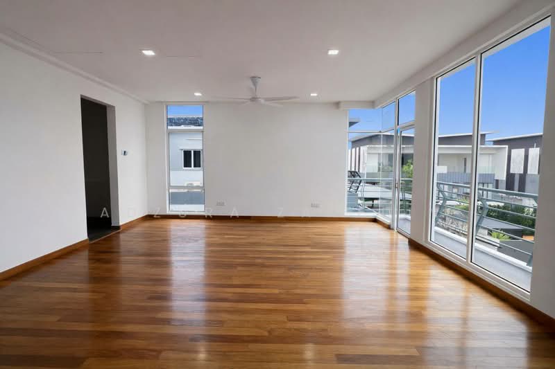 Rumah Berkembar untuk Dijual di Perdana Lakeview East (Cyberjaya) - Adzura Zamedin - Living Room - PropertyGuru.com.my