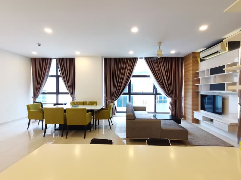 Mirage Residence untuk Untuk Disewa - RM 4,600 /bulan, Mac 2026 - Living Room - PropertyGuru.com.my