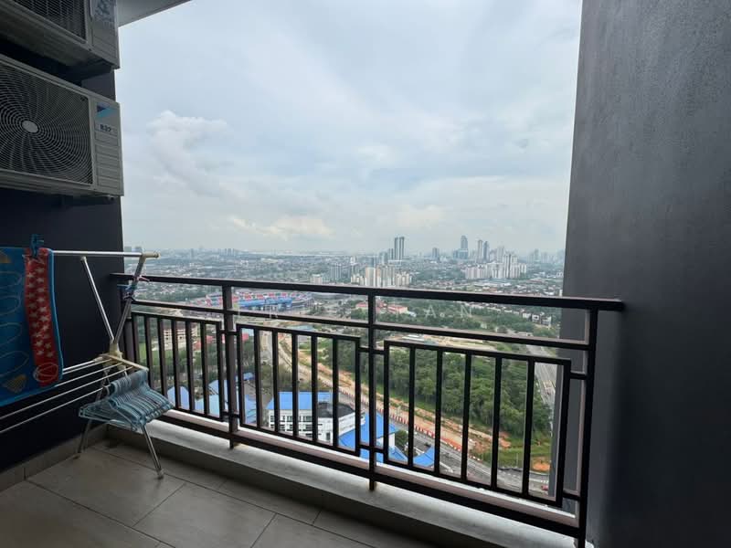 Service Residence for Sale at SKS Habitat - Eric Tan - Balcony - PropertyGuru.com.my