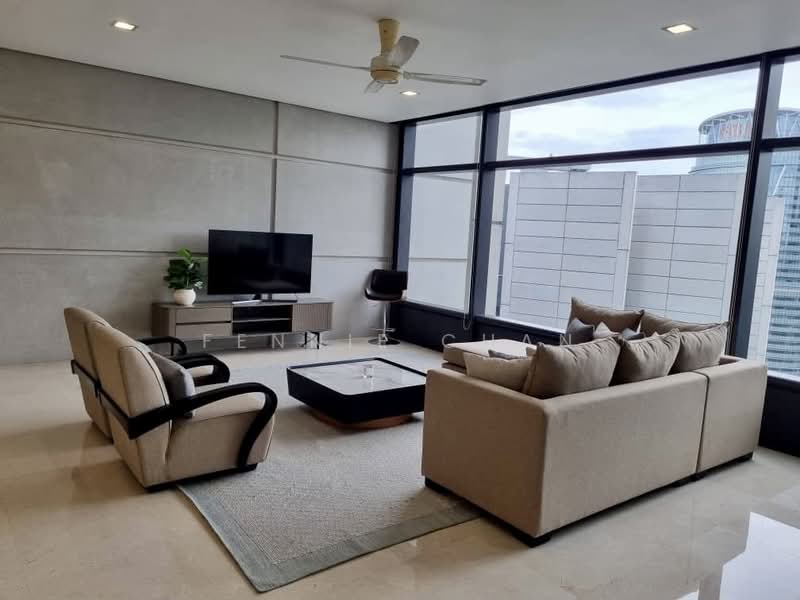 Condominium @ The Troika untuk Untuk Disewa - RM 15,000 /bulan, Mac 2026 - Living Room - PropertyGuru.com.my