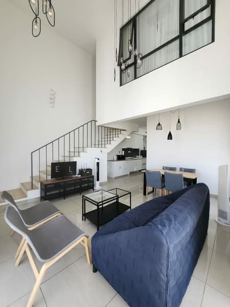 Condominium for Rent at Twy Duplex Condos - Melvin Kong - Living Room - PropertyGuru.com.my