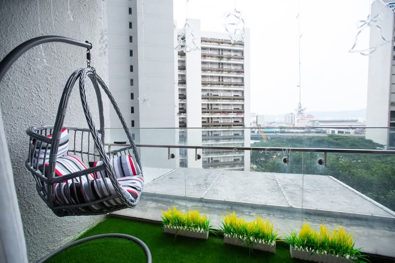 Service Residence for Rent at The Elements - Kenneth Siew - Balcony - PropertyGuru.com.my