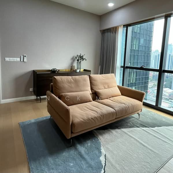 Service Residence for Rent at TRX Residences - Nick Mok - Living Room - PropertyGuru.com.my
