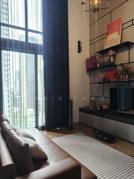 Condominium for Rent at Twy Duplex Condos - Chris Choo - Living Room - PropertyGuru.com.my