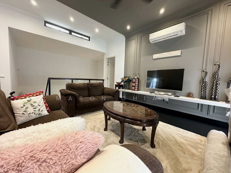 Semi-Detached House for Sale in Eco Ardence (Setia Alam) - Mason Chiah - Living Room - PropertyGuru.com.my