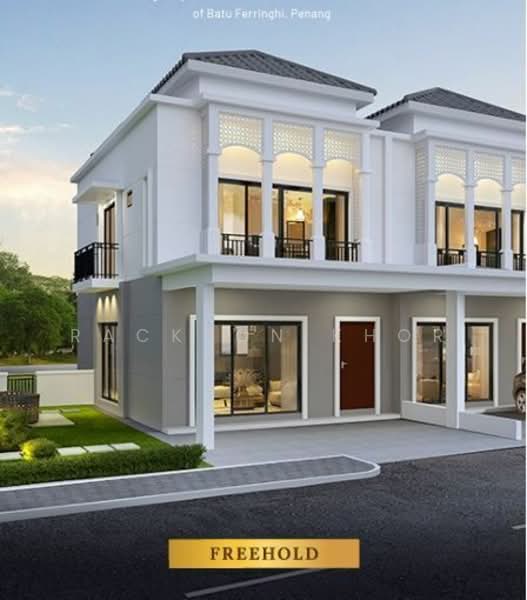 Rumah Teres 3 Tingkat untuk Dijual di Batu Feringghi (Penang) - Rackson Khor - Exterior - PropertyGuru.com.my