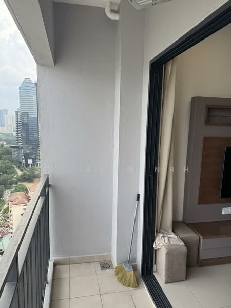 Service Residence for Rent at Savvy @ Riana Dutamas - Sr. Alan NBH - Balcony - PropertyGuru.com.my