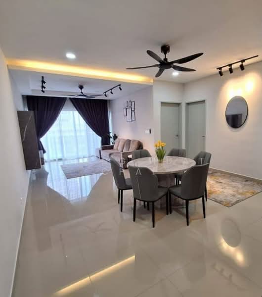 Service Residence for Rent at Dian Residency - Huang Huat Chai - Living Room - PropertyGuru.com.my