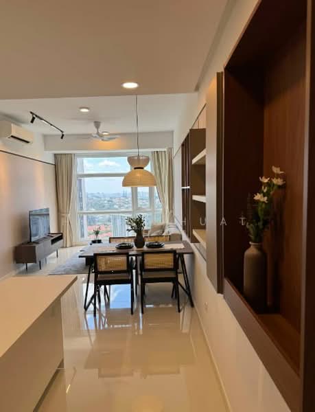 Service Residence for Rent at Lumi Tropicana - Huang Huat Chai - Living Room - PropertyGuru.com.my