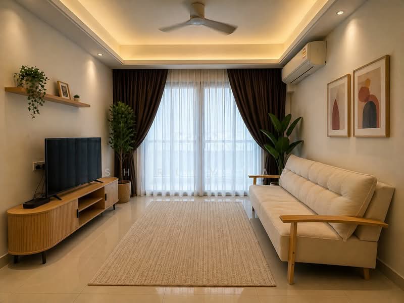 Condominium for Rent at R&F Princess Cove Phase 2-Seine Region - Shirley Yap - Living Room - PropertyGuru.com.my