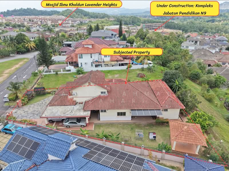 Bungalow for Sale in Lavender Heights (Senawang) - Naufal Ahmad Azahari - Drone view (Right zoom in) - PropertyGuru.com.my