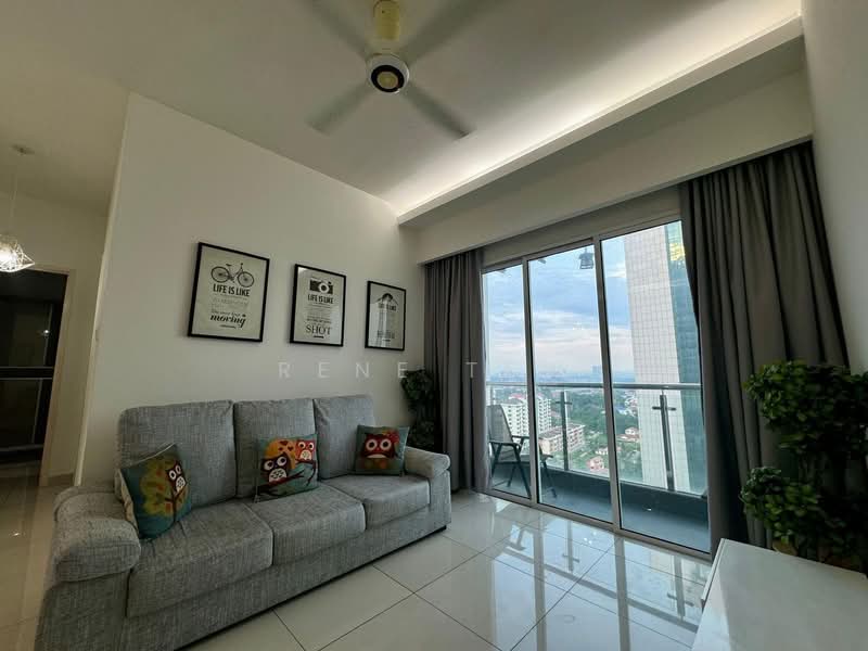 Service Residence for Sale at Skysuites @ Meldrum Hills - Rene Tew - Living Room - PropertyGuru.com.my